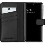 Zwarte Leren Samsung Galaxy A41 Hoesjes type: Flip Case voor Dames 