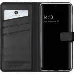 Zwarte Leren Samsung Galaxy A51 Hoesjes type: Flip Case voor Dames 