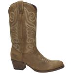 Cowboy Bruine Sendra Boots Debora Laarzen met blokhak Blokhakken  in 38 met Hakhoogte 3cm tot 5cm voor Dames 