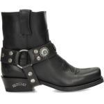 Zwarte Nubuck Sendra Boots Motorlaarzen  in maat 37 voor Dames 