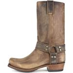 Sendra Boots 8833 cowboy-laarzen voor dames en heren, met hak en ronde neus, bruin, Bruin, 41 EU