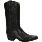 Cowboy Zwarte Sendra Boots Dameslaarzen  in maat 37 met Hakhoogte 3cm tot 5cm 