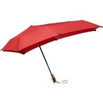 Rode Zacht leren senz Opvouwbare paraplu's 