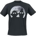 Zwarte Sesamstraat Effen T-shirts Ronde hals  in maat S voor Heren 