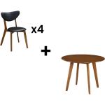 Scandinavische Massief Houten Vente-unique Design stoelen 