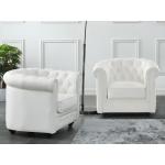 Witte Buffelleren Vente-unique Chesterfield fauteuils Sustainable in de Sale 