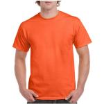 Oranje Gildan T-shirts  in maat XXL voor Heren 