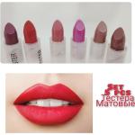Roze Lipsticks  in Paletten voor een matte finish met Goud voor Dames 