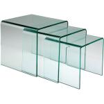 Transparante Glazen KARE DESIGN Bijzettafels in de Sale 