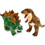 Groene Wild Republic Dinosaurus 25 cm Knuffels met motief van Dinosauriërs voor Kinderen 