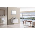 Witte Houten Badkamer meubelsets high gloss 
