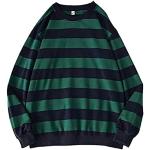 Vintage Groene Polyester Gewatteerde Cropped sweaters  voor de Lente  in maat XXL voor Dames 