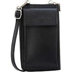 SH Leder Sarah G339 Multifunctionele tas voor dames, van echt leer, verstelbare schouderriem, voor mobiele telefoon tot 6,5 inch, 11,50 x 19 cm