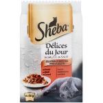 Sheba Délices du Jour Traiteur Selectie in Saus 50 gr 12 x 50 gr
