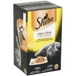 Sheba Mini Filets in Saus Gevogelte Selectie 8 x 85 gr 4 doosjes (32 kuipjes)