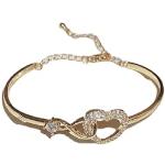 Gouden Gouden Infinity armbanden  voor een Valentijnsdag voor Dames 