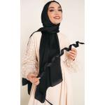 Shiny Satin Textured Hijab Evening Dress Chiffon Shawl. janjan-Shawl