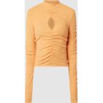 Oranje Polyester Stretch Gina Tricot Longsleeves  in maat S in de Sale voor Dames 