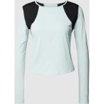 Lichtblauwe Polyester The North Face Longsleeves Boothals  in maat S voor Dames 