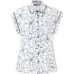 Witte Kocca Bloemen T-shirts  in maat XL voor Dames 