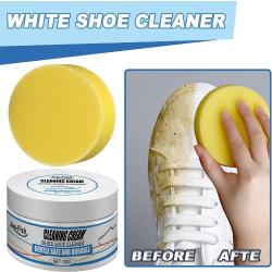 Shoe Whitening &; Stain Remover Cream Multifunctionele reiniging voor verheldering