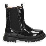 Zwarte Synthetische Shoesme Lak Chelsea boots  in 24 met Instap met Glitter voor Meisjes 
