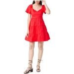 Short Dresses NAF NAF , Red , Dames