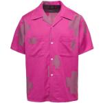 Roze Linnen T-shirts  voor de Zomer  in maat M in de Sale voor Heren 