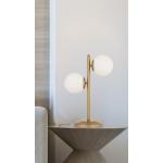 Moderne Witte Glazen E27 Design tafellampen in de Sale 