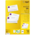 Gele Sigel Visitekaartjes  in 501 - 1000 st A4 in de Sale 