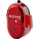 Rode Siliconen Sigma Sigmasport Fietsverlichting  in Onesize met motief van Fiets in de Sale 