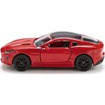 siku 1520, Jaguar F-Type R Sports Car, Metal/Plastic, Red, Compatible with other siku models of the same scale