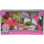 Roze Simba Evi Love Paarden 12 cm Poppen 3 - 5 jaar met motief van Paarden in de Sale voor Meisjes 