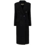 Single-Breasted Coats Alexandre Vauthier , Black , Dames