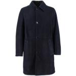 Blauwe Brioni Shearling coats  in maat XL in de Sale voor Heren 