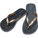 Metallic Sandalen  voor de Zomer met Glitter voor Dames 