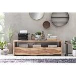 SIT Tv-meubel Albero massief acaciahout in boomstam-look, breedte 146 cm