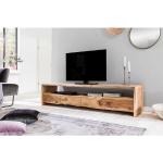 SIT Tv-meubel Albero massief acaciahout in boomstam-look, breedte 190 cm