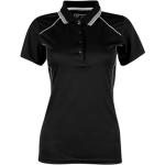 Zwarte Polyester sjeng sports Poloshirts voor Dames 