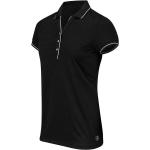 Zwarte Polyester sjeng sports Gestreepte Poloshirts  in maat XS voor Dames 
