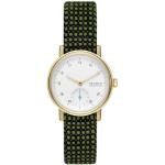 Groene Skagen Denmark Horlogebanden 5 Bar Gezandstraalde in de Sale voor Dames 