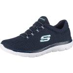 Marine-blauwe Skechers Summits Damessneakers  voor de Zomer  in maat 37,5 in de Sale 