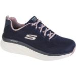 Marine-blauwe Skechers Damessneakers 