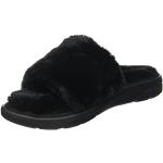 Zwarte Skechers Arch Fit Platte sandalen  voor de Zomer  in maat 37 in de Sale voor Dames 