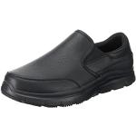 Zwarte Rubberen Waterafstotend Skechers Flex Advantage Slip-on sneakers  in 40 met Instap in de Sale voor Heren 