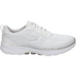 Witte Rubberen Skechers Go Walk 6 Lage sneakers  in 40 in de Sale voor Dames 