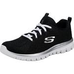 Zwarte Synthetische Skechers Graceful Get Connected Lage sneakers  in maat 38,5 in de Sale voor Dames 
