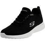 Sport Zwarte Lichtgewicht Skechers Dynamight Slip-on sneakers  in maat 46 met Instap in de Sale voor Heren 