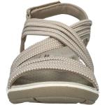 Beige Nylon Skechers Platte sandalen  in maat 37 met Klittenbandsluitingen voor Dames 