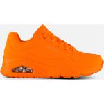 Oranje Rubberen Skechers Uno Damessneakers  in 39 